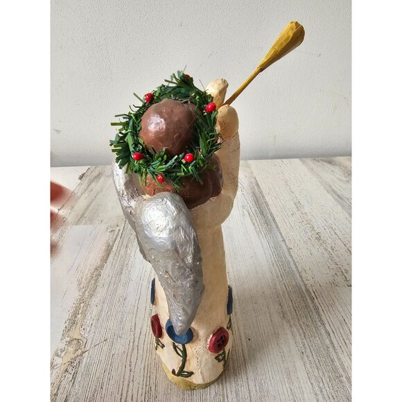 Midwest cannon falls angel trumpet cherub figurine statue Xmas decor spring flow - Picture 6 of 9